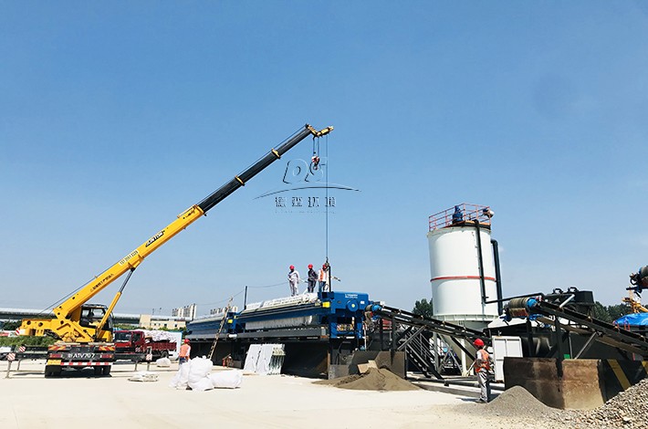 土壤淋洗修復(fù)現(xiàn)場