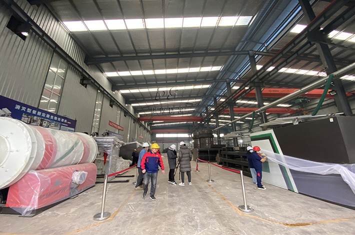 土壤淋洗修復(fù)設(shè)備生產(chǎn)車間