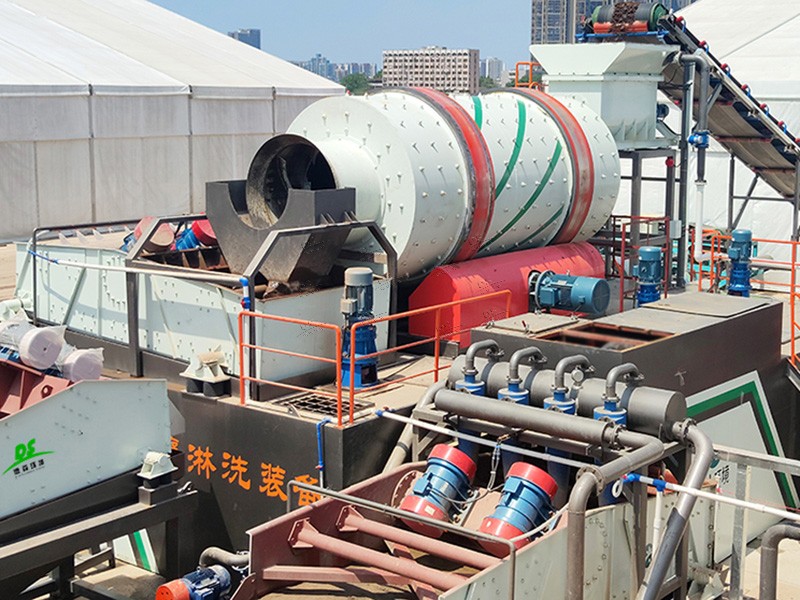 廣州砷污染土壤淋洗修復(fù)現(xiàn)場(chǎng)