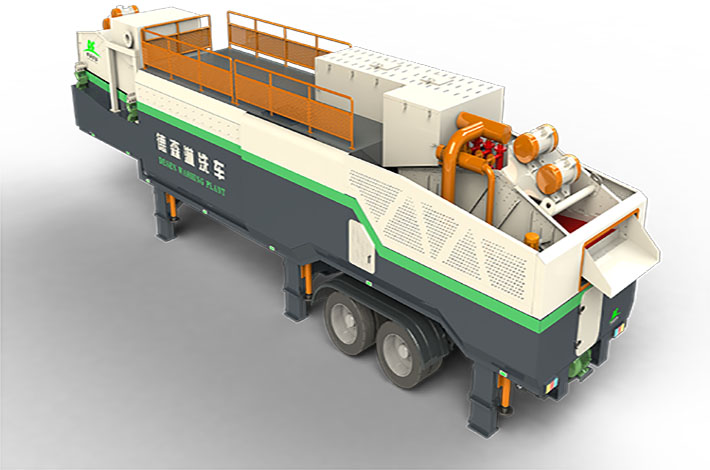 移動式土壤淋洗設(shè)備 移動式土壤淋洗設(shè)備