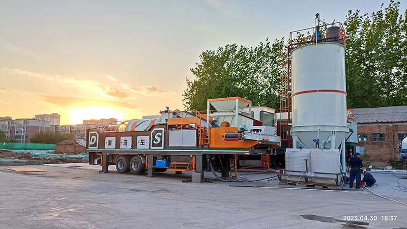 移動式土壤淋洗設(shè)備
