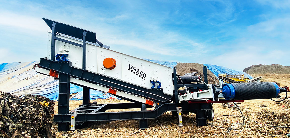 東莞垃圾填埋場篩分項(xiàng)目（200T/H）