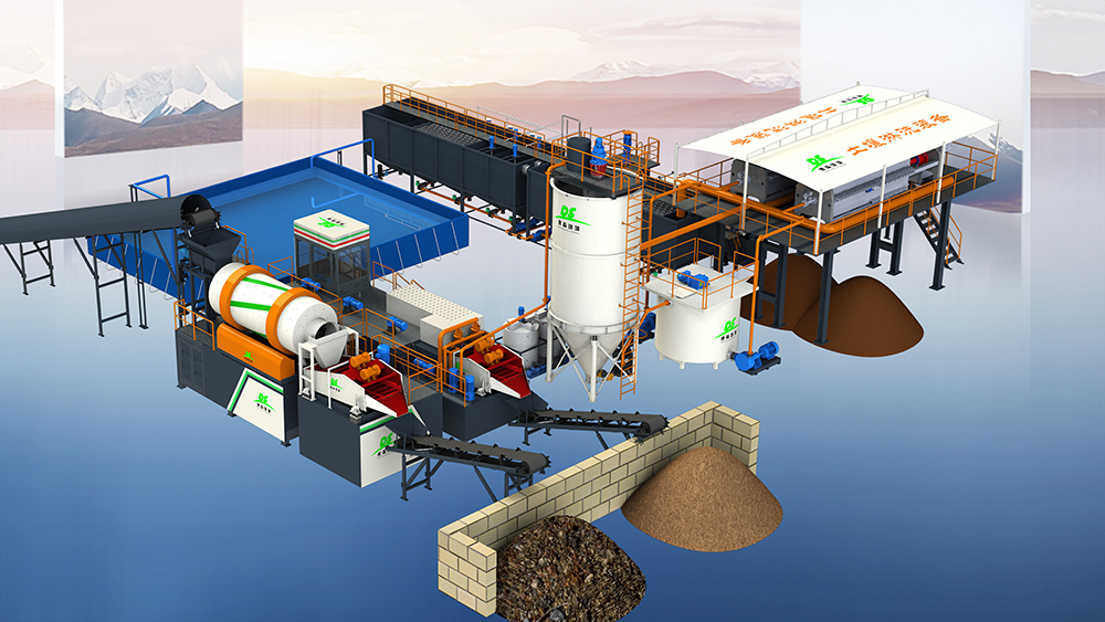 德森重金屬污泥淋洗分級處理設(shè)備