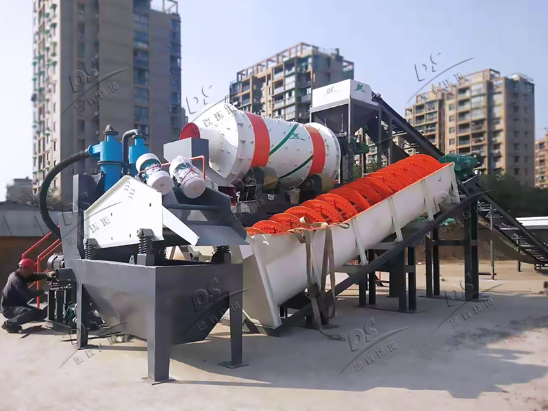 移動(dòng)式土壤淋洗修復(fù)系統(tǒng)裝備