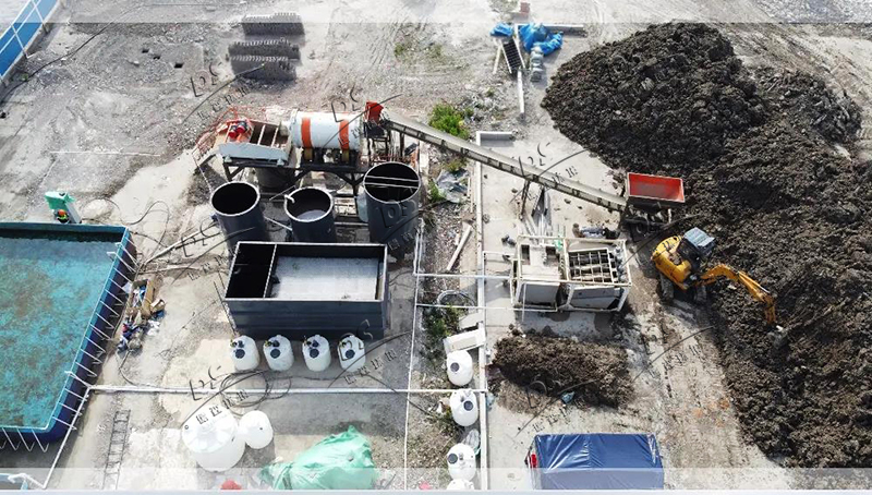 土壤淋洗修復(fù)現(xiàn)場(chǎng)