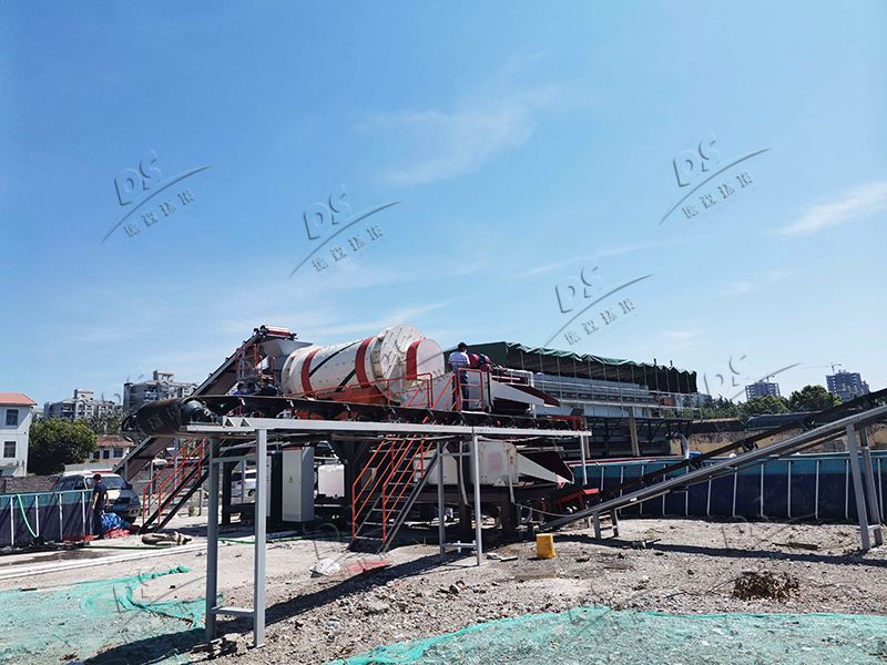 化工污染場(chǎng)地淋洗修復(fù)現(xiàn)場(chǎng)